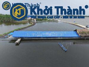 Nhà xưởng lợp tôn nhựa Khởi Thành tại Kiên Giang