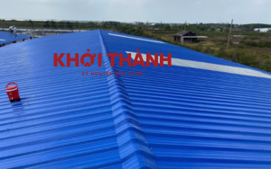 Công trình lợp tôn ngói nhựa