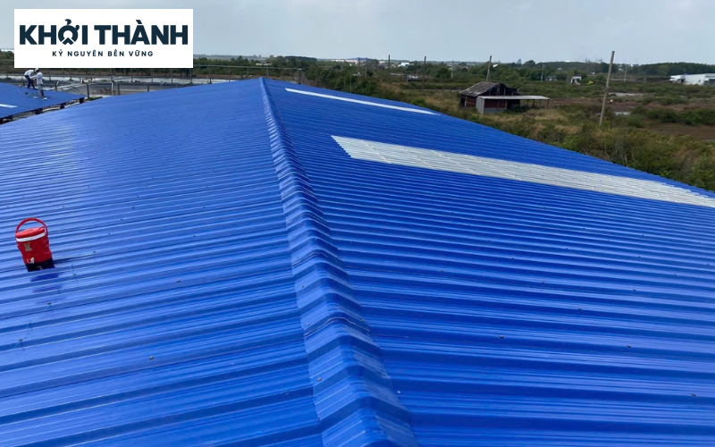 Công trình lợp tôn ngói nhựa