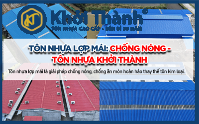 Tôn nhựa lợp mái Khởi Thành