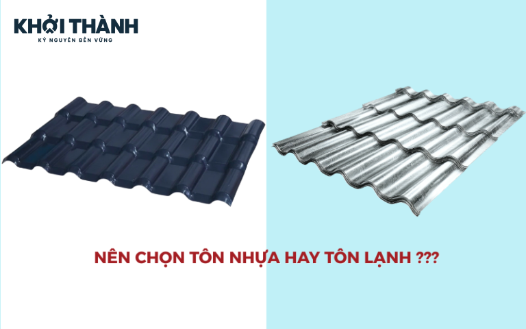 Nên Lợp Tôn Nhựa Hay Tôn Lạnh? Cuộc Chiến “Chống Nóng” Của Vật Liệu Mái