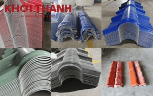 Phụ kiện cần thiết khi thi công tôn nhựa