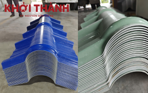 Hướng dẫn lắp tấm úp nóc khi thi công tôn nhựa