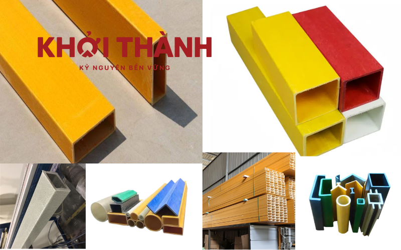 Các loại xà gồ nhựa FRP