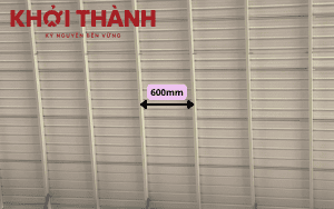 Khoảng cách xà gồ khi lợp tôn nhựa chống ăn mòn ở Cà Mau