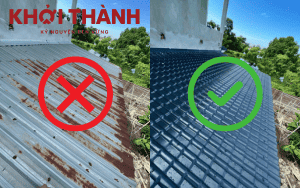 So sánh tôn nhựa chống ăn mòn ở Cà Mau với tôn kẽm