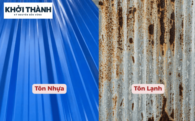 Tôn Nhựa Vs Tôn Lạnh? So Sánh Từ A-Z Trước Khi Quyết Định Lợp Mái
