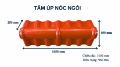 Tấm Úp Nóc Ngói Nhựa ASA PVC – Khởi Thành