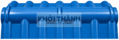 Ảnh minh họa Tấm úp nóc ngói Khởi Thành màu xanh dương