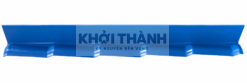 Ảnh minh họa Diềm mái dạng gấp Khởi Thành màu xanh dương