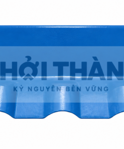 Ảnh minh họa Tấm ốp tường mái ngói Khởi Thành màu xanh dương