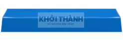 Ảnh minh họa Ốp góc ngoài Khởi Thành màu xanh dương