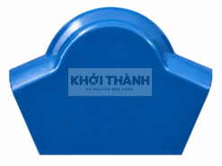 Ảnh minh họa Tấm úp góc ngói Khởi Thành màu xanh dương