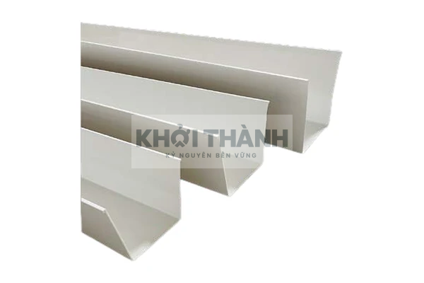 Các biên dạng máng xối nhựa Khởi Thành