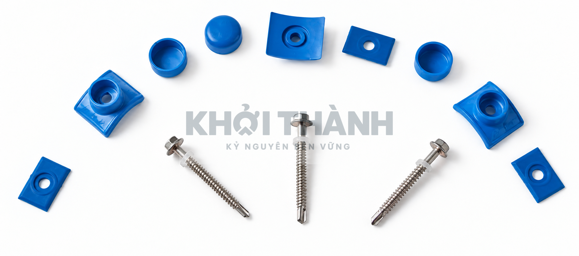 Nắp chụp đầu vít mái nhựa