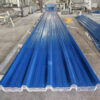 Tôn nhựa PVC/ASA 4 lớp 5 sóng vuông màu xanh dương